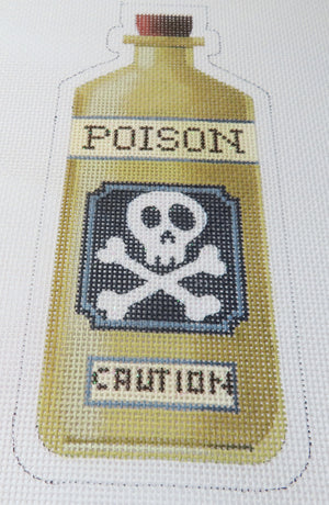 Poison Caution Poison Bottle