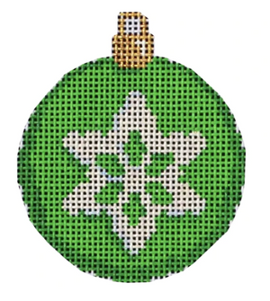 Snowflake Mini Ball Green