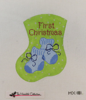 First Christmas Baby Mini Stocking