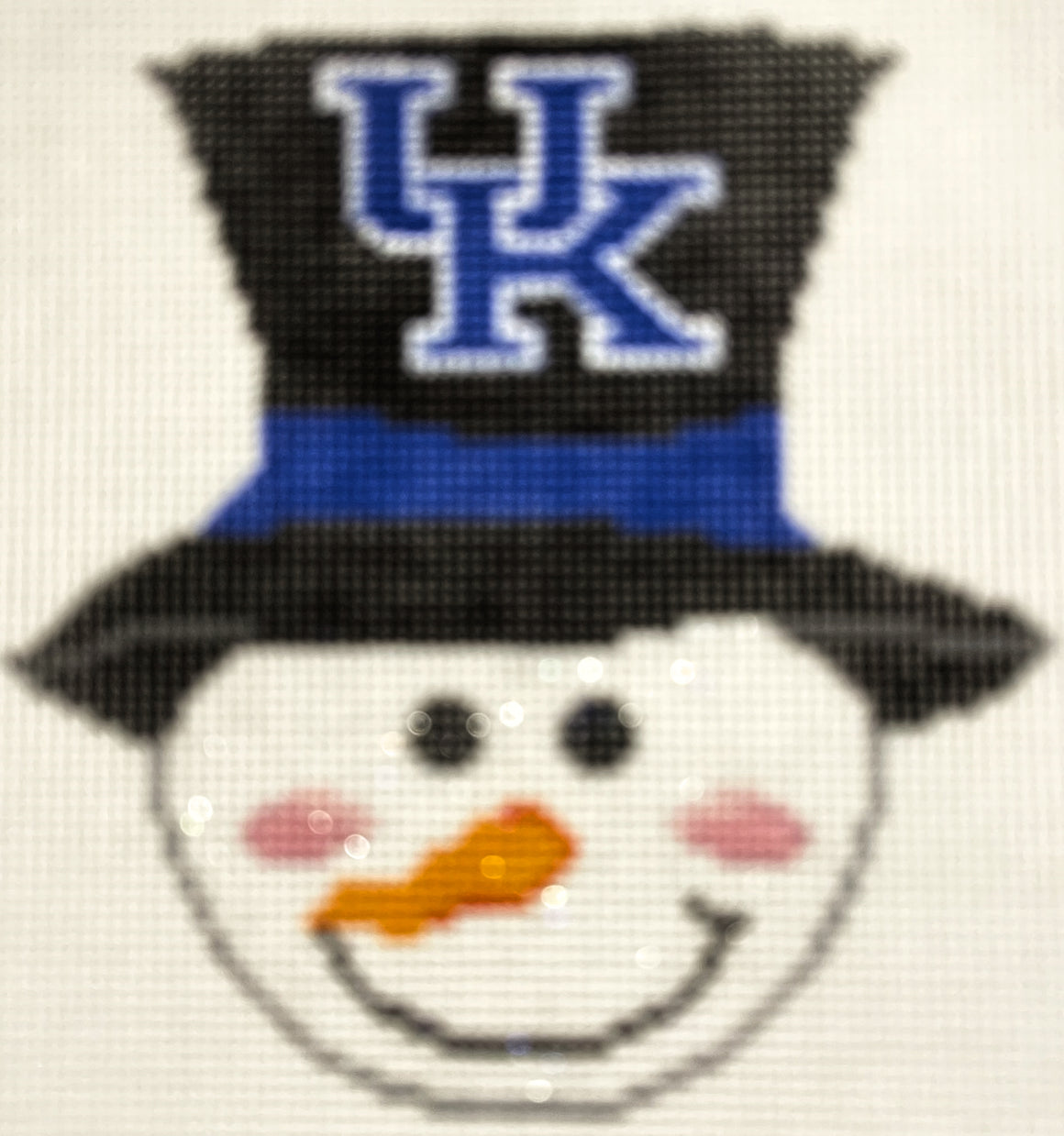 Christmas Snowman in Top Hat - UK