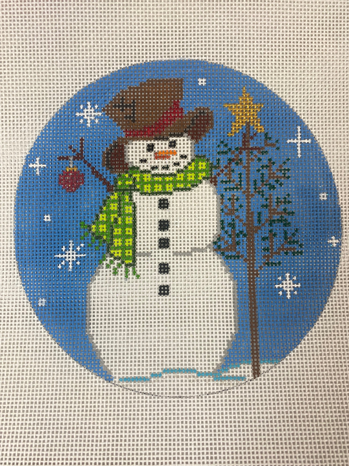 Snowman with Tophat