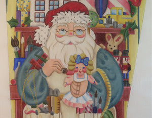 Santa's Workshop Stocking