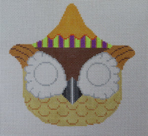 Owl Halloween Bucket Ornament