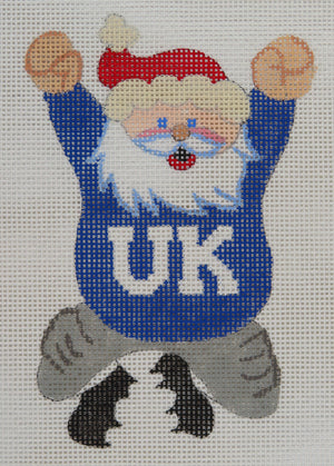 Cheering UK Santa
